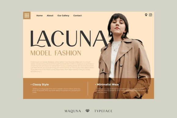 Maquna Font PNG with transparent background - Preview 6
