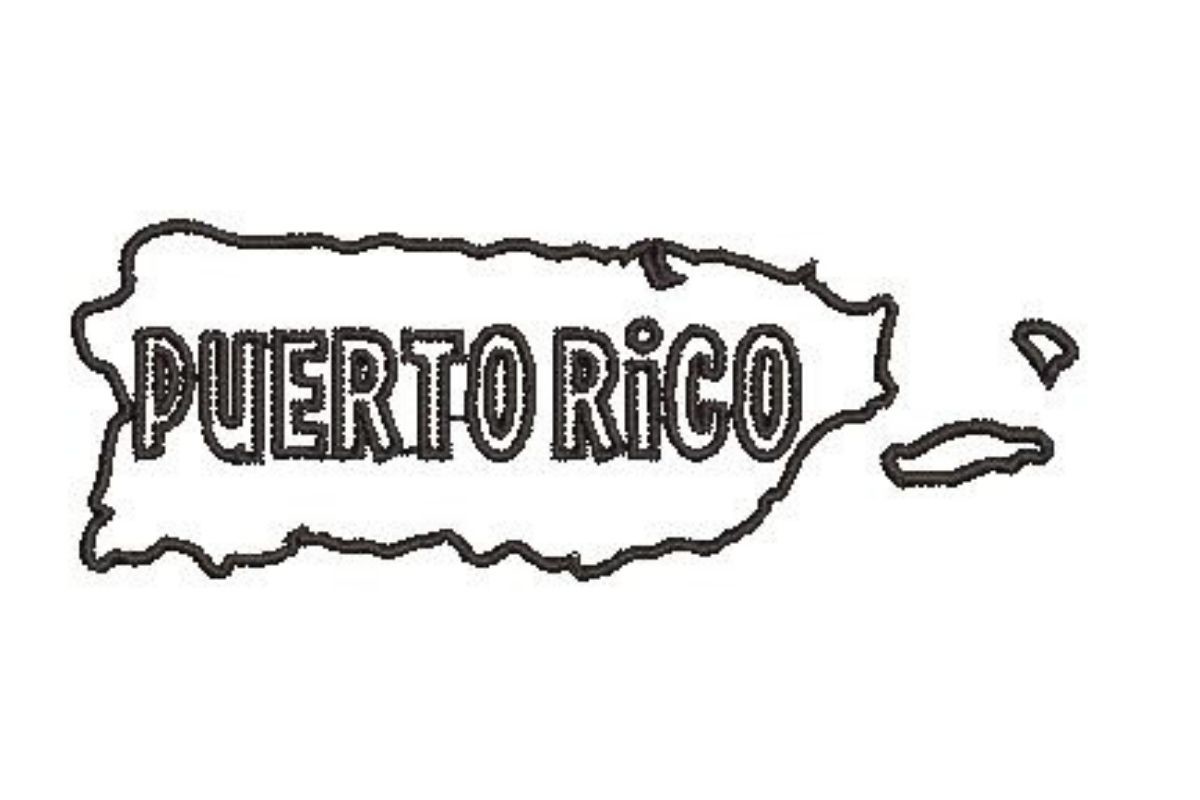 Puerto Rico Outline