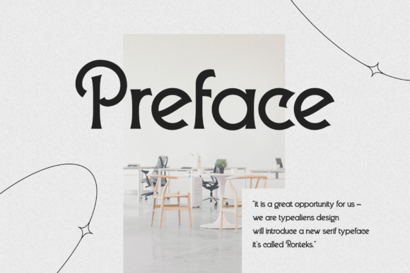 Ronteks Font font preview - 1