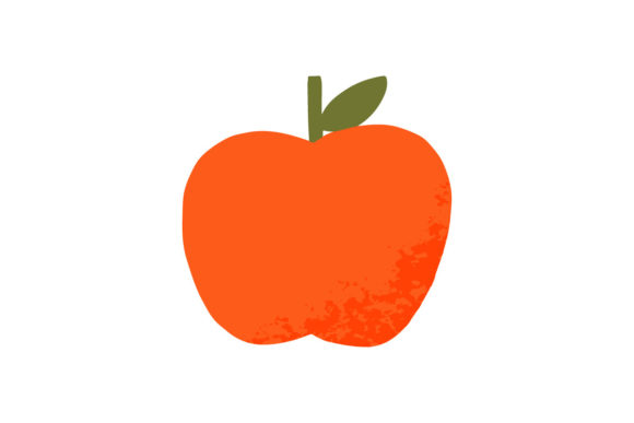 Apple Food Fruit Cartoon Icon Graphic Illustrations By Musbila