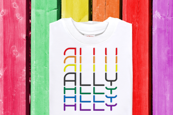 Stacked LGBT Ally