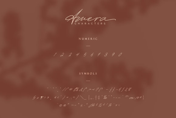 Amera Font - Preview 5