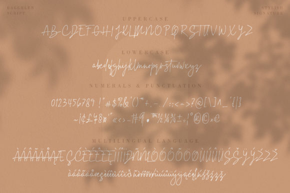 Baggelen Font - Preview 6