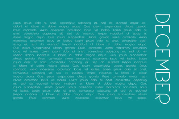 Calibro Font - Preview 3