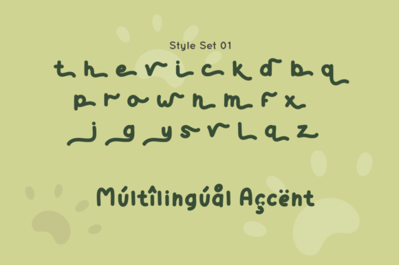 Calli Cat Font - Preview 5