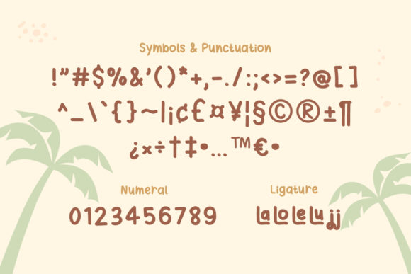 Coconutz Font - Preview 2