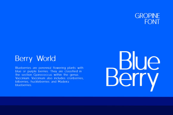Gropine Font - Preview 2