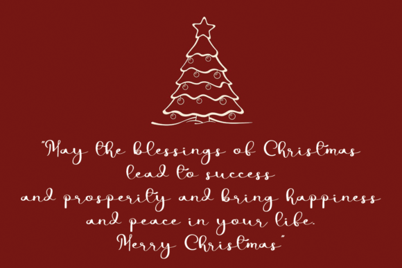 Hello Christmas Font - Preview 2