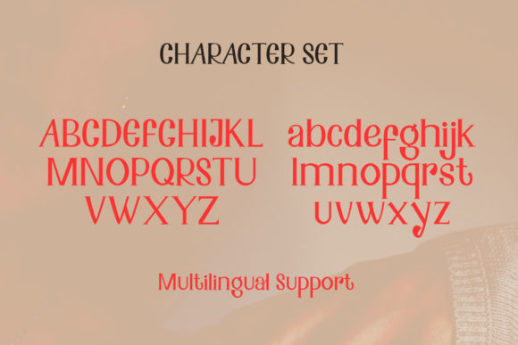 Mayros Font PNG with transparent background - Preview 3