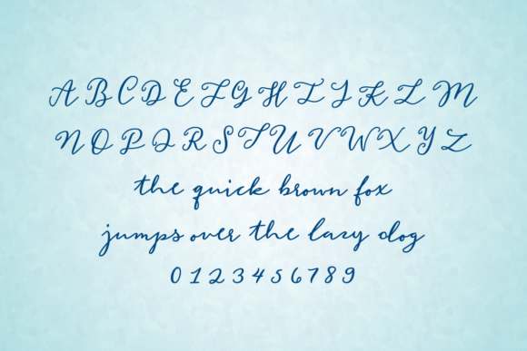 Mermaid Confetti Font PNG with transparent background - Preview 1