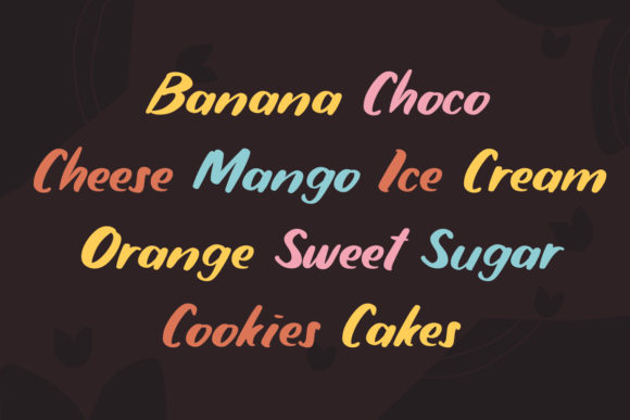 Milleak Font PNG with transparent background - Preview 3