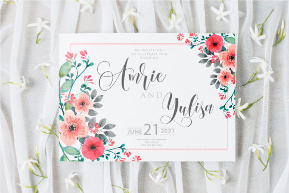 Amoselia Font - Preview 2