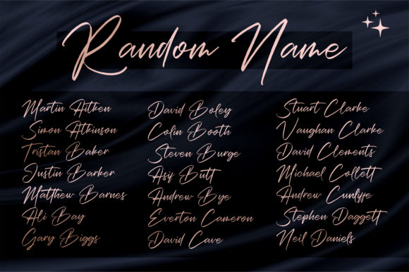 Christopher Signature Font - Preview 1
