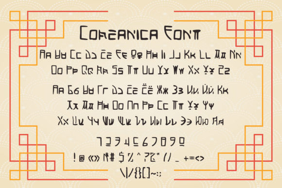 Coreanica Font - Preview 4