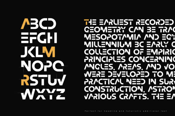 Cropped Font - Preview 1