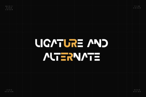 Cropped Font - Preview 4