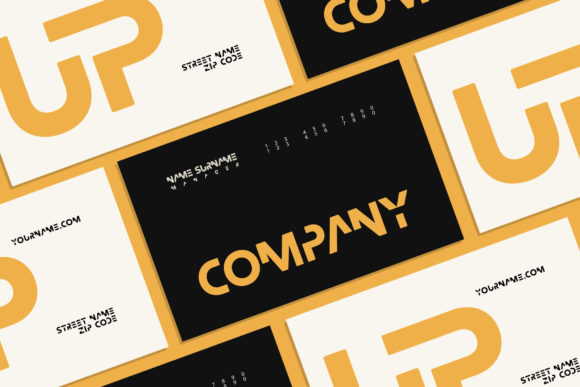 Cropped Font - Preview 5