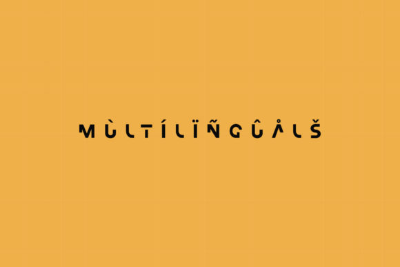 Cropped Font - Preview 6