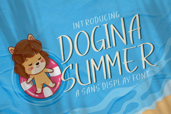 Dogina Summer Display Font By integritypestudio