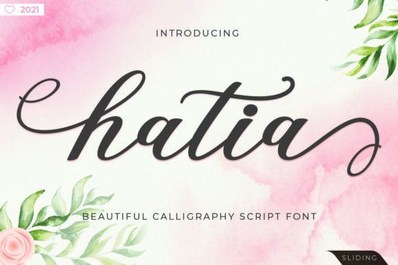 Hatia Script Script & Handwritten Font By Musafir LAB