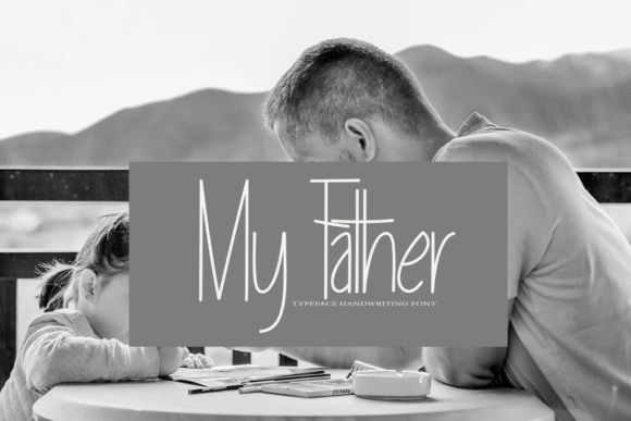 My Familly Font PNG with transparent background - Preview 2
