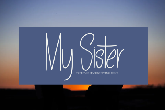 My Familly Font PNG with transparent background - Preview 4