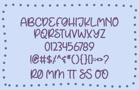 Panica Dance Font PNG with transparent background - Preview 2