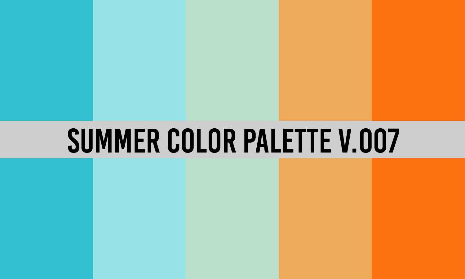 Bold Summer Color Palette
