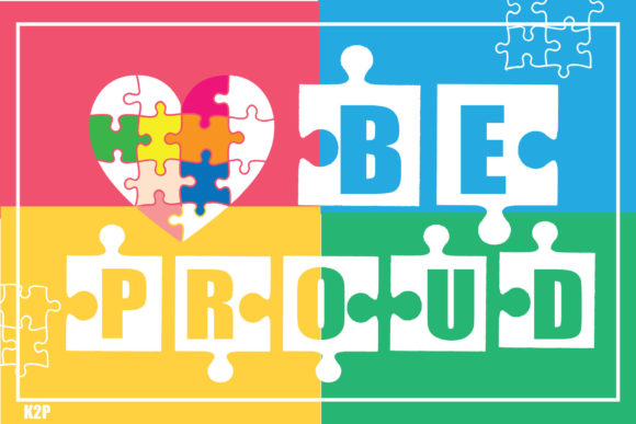 Autism Jigsaw Font - Preview 4