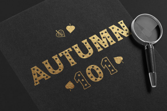 Autumn Font - Preview 1