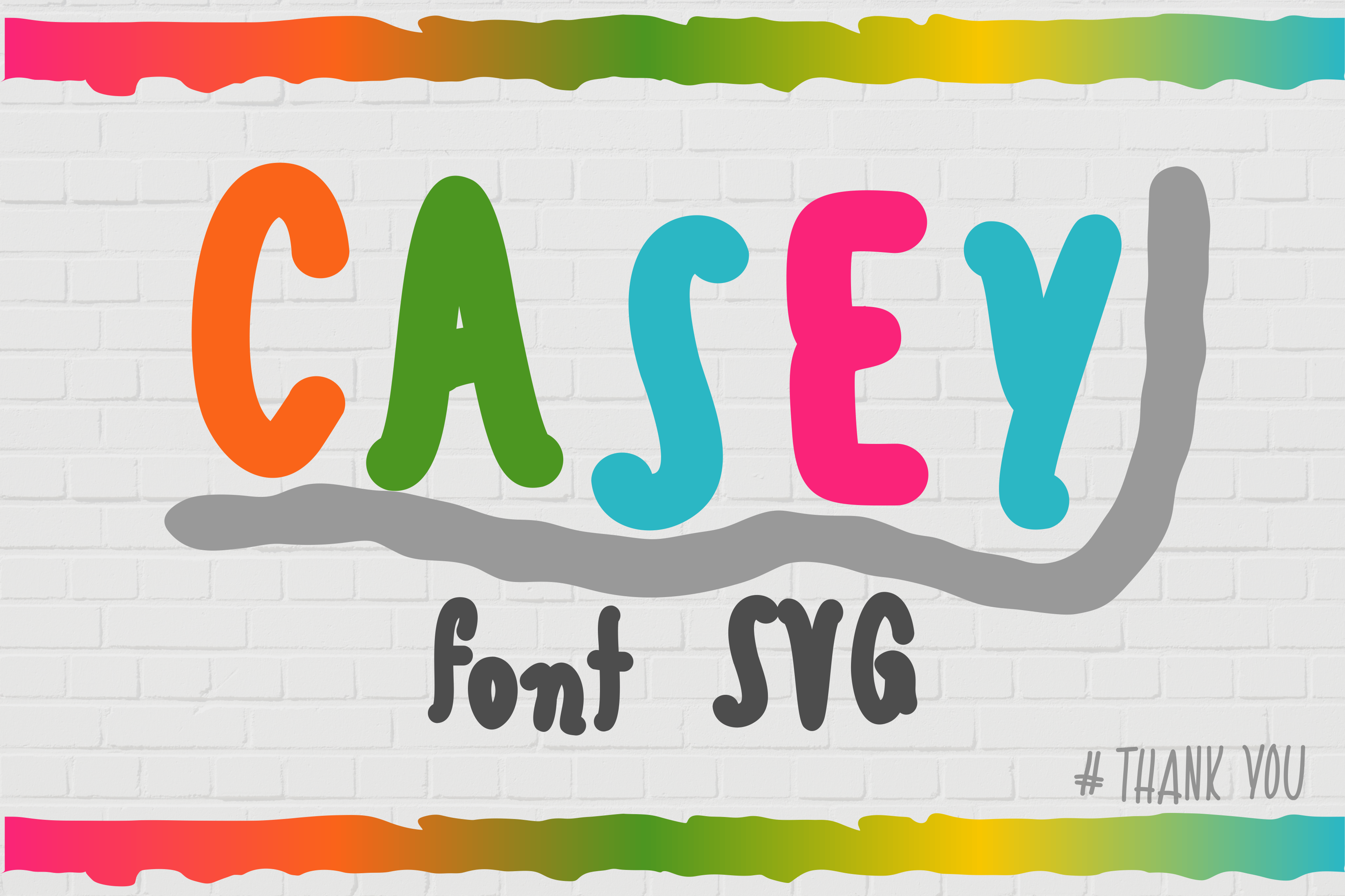Casey Font Svg Graphic by GnomeWhimsyBloom · Creative Fabrica