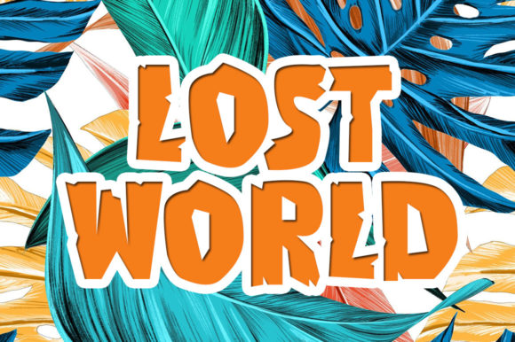 Dino Land Font - Preview 2