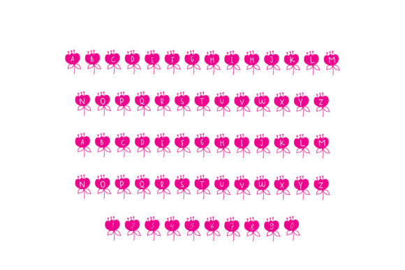 Flower Dingbats Font - Preview 1
