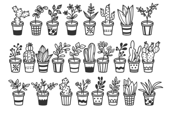 Home Plants Font - Preview 1