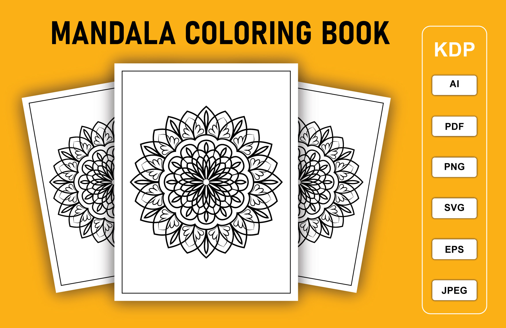 KDP Interior Coloring Page Graphic by Vector Studio · Creative Fabrica