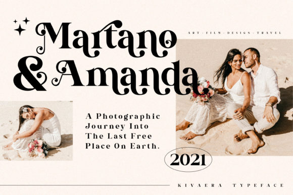 Kivaera Font PNG with transparent background - Preview 4