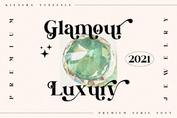 Kivaera Font PNG with transparent background - Preview 5