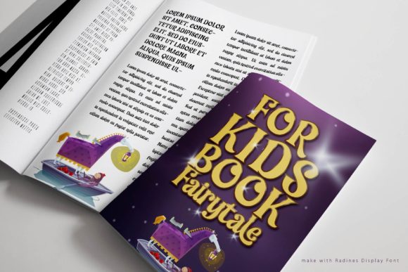 Radines Font PNG with transparent background - Preview 2
