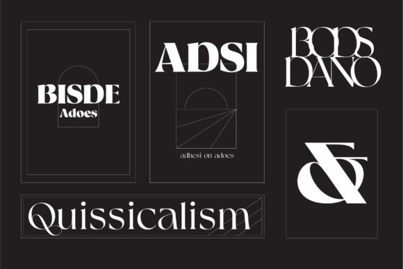 Rische Font PNG with transparent background - Preview 4