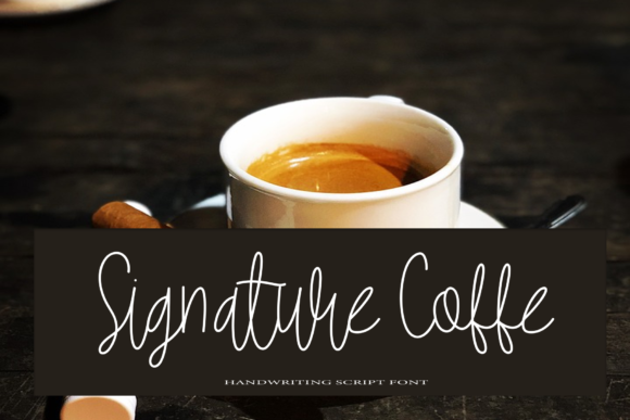 Signature Creative Font PNG with transparent background - Preview 2