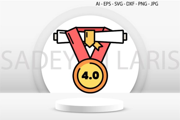 Graduation Icon Diploma Svg Graphic Illustrations By sadeyanlaris