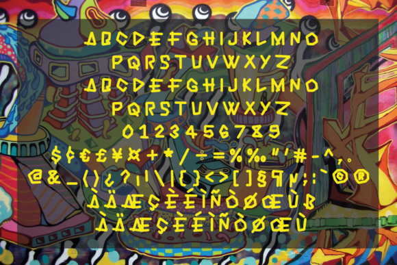 Dinamica Font PNG with transparent background - Preview 3