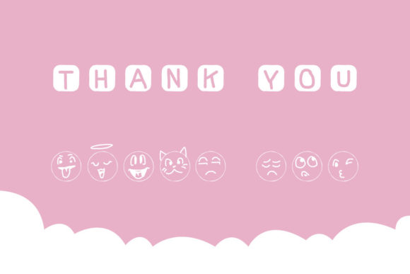 Emoji Doodle Font - Preview 3
