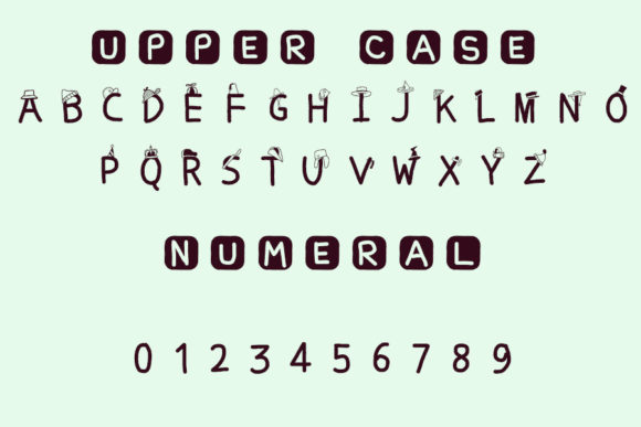 Hat Party Font - Preview 1