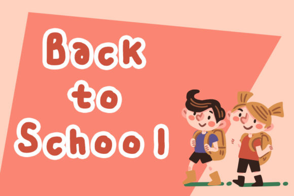 Kids Doodle Font - Preview 1