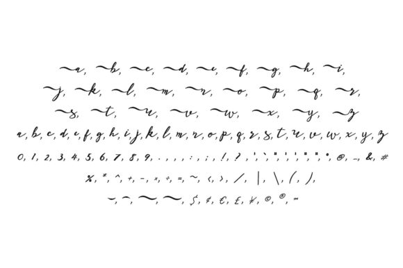 Sia Font PNG with transparent background - Preview 6