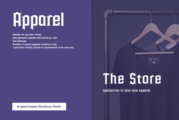 Agmos Font - Preview 2