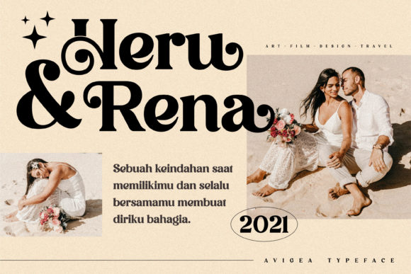 Avigea Font - Preview 4