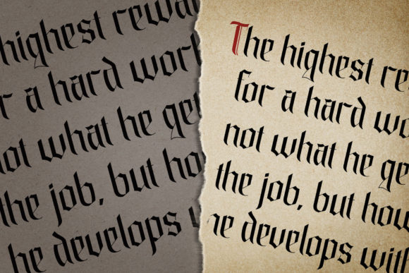 Black Pride Font - Preview 2