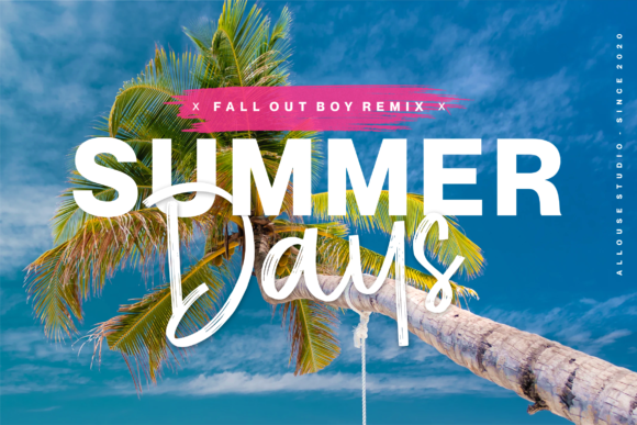 Blue Season Font - Preview 2